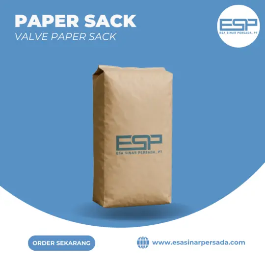 Valve Paper Sack - Karung Kertas Katup (Corong)