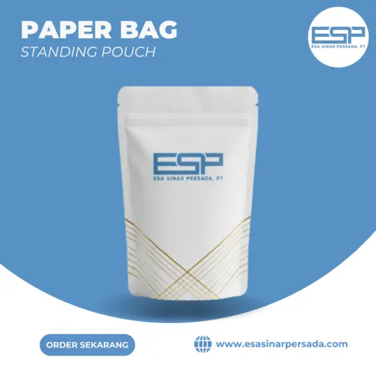 Manfaat Kantong Kertas Jenis Standing Pouch
